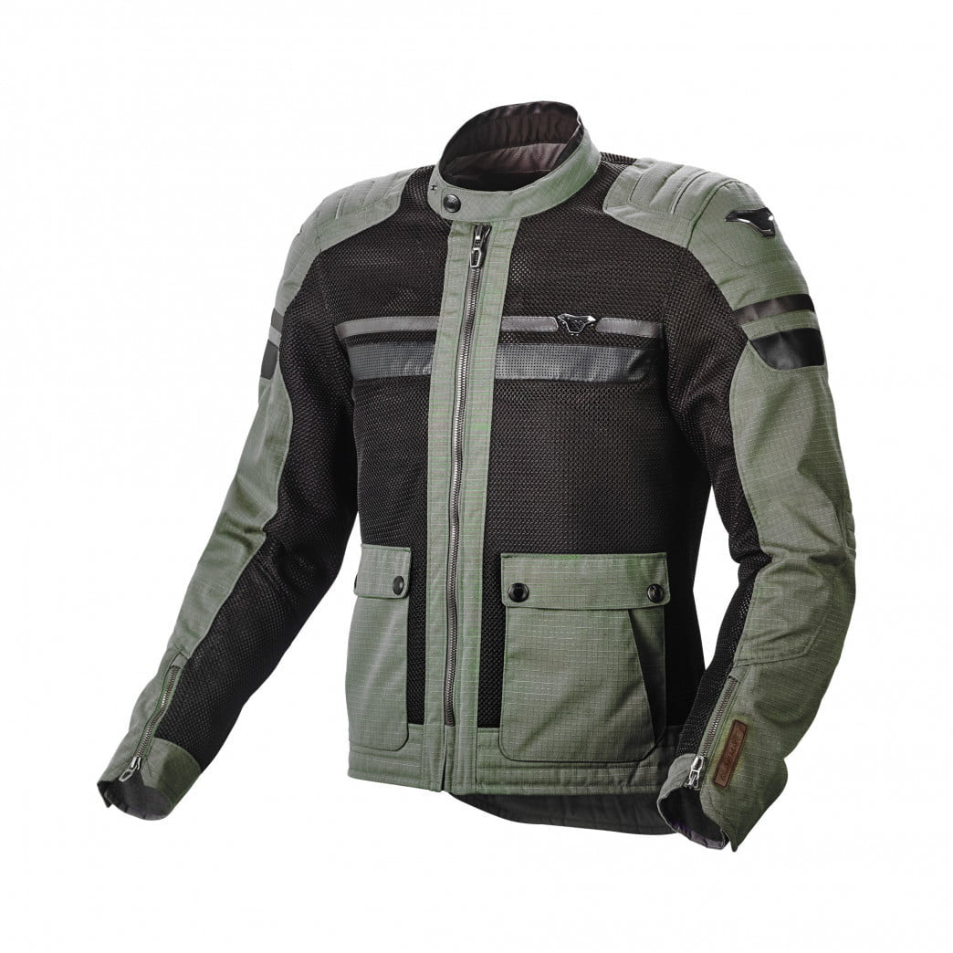 Macna Lady Textile MC-Jacket Pieple zielony