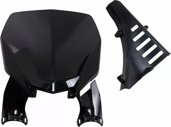 UFO Plate # stadion YZF18- Black YA04873 # 001