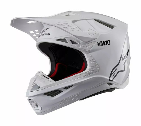 Hełm Alpinestars (MX) SM10 Solid WHHT M 8300123-2180-M