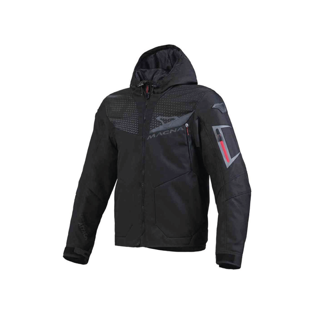 Macna Softshell MC Kurtka Imbuz Black