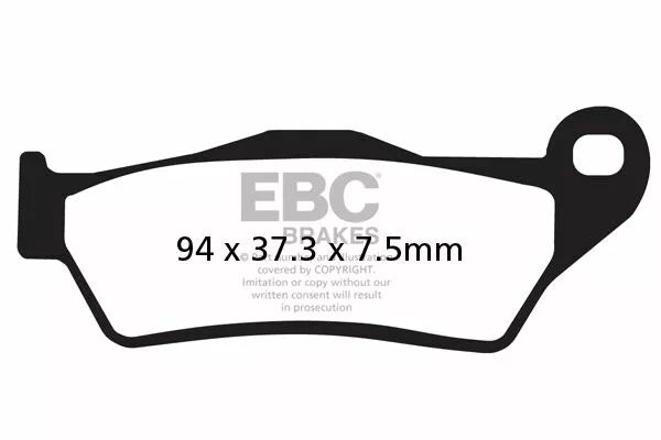 EBC Brake Pad Scooter SFAC181