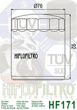 HIFLOFILTRO Oil Filter Chrome - HF171C HF171C