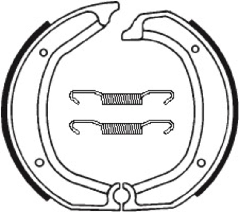 Tecnium Street Organic Brake Shoes - BA139 1022288