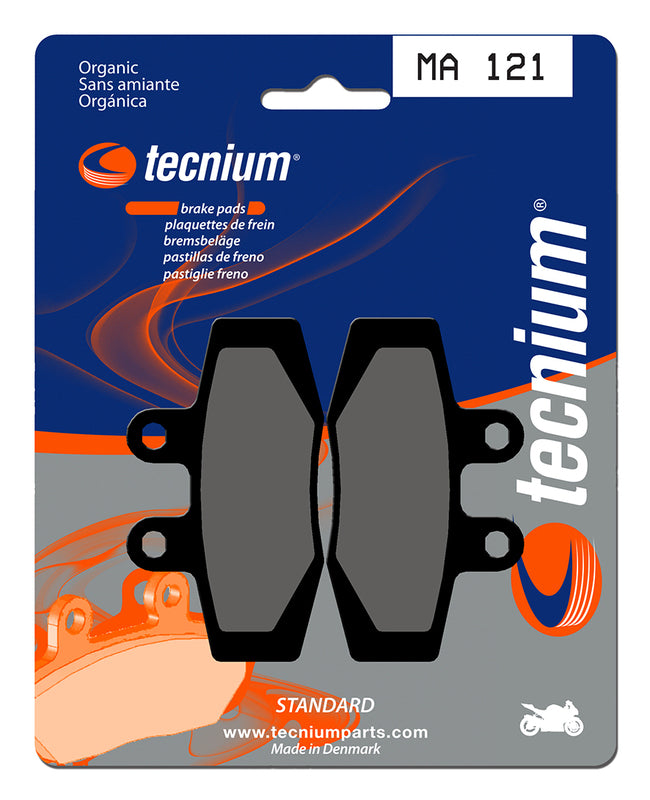 Tecnium Street Organic Brake Pads - MA121 1022342