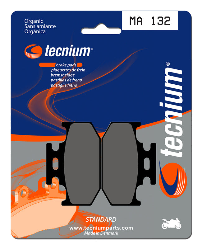 Tecnium Street Organic Brake Pads - MA132 1022354