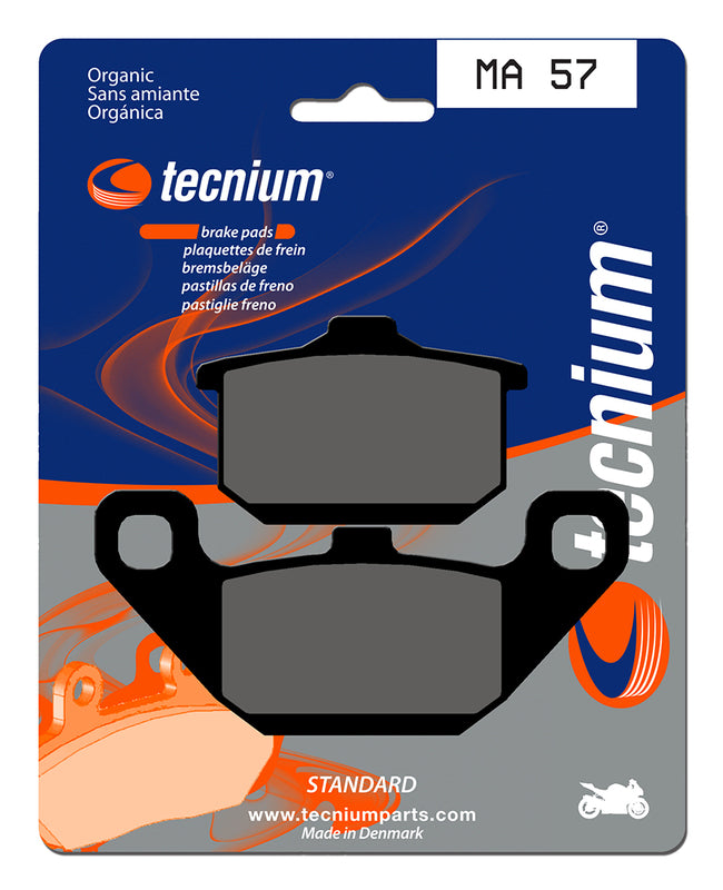 Tecnium Street Organic Brake Pads - MA57 1022530