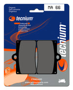 Tecnium Street Organic Brake Pads - MA66 1022537