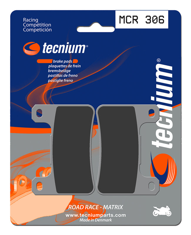 Tecnium Racing spiekane metalowe podkładki hamulca węglowego - MCR306 1022592