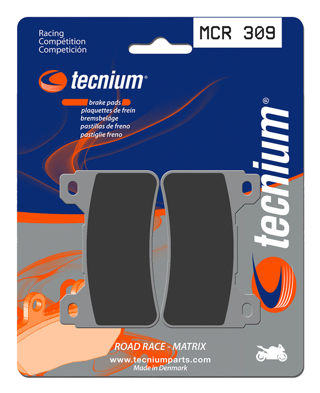 Tecnium Racing spiekane metalowe podkładki hamulca węglowego - MCR309 1022593