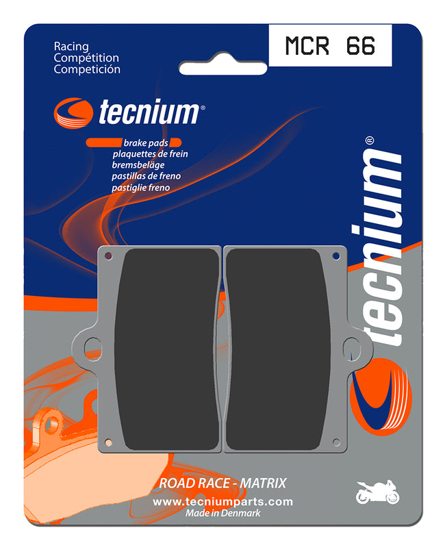 Tecnium Racing spiekane metalowe podkładki hamulca węglowego - MCR66 1022605