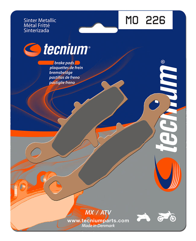 Tecnium MX/ATV spiekane metalowe podkładki hamulcowe - MO226 1022860