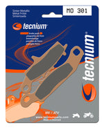 Tecnium MX/ATV spiekane metalowe podkładki hamulcowe - MO301 1022879