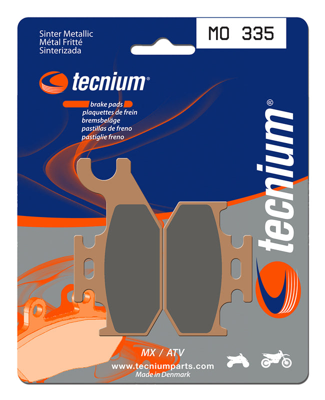 Tecnium MX/ATV spiekane metalowe podkładki hamulcowe - MO335 1022886