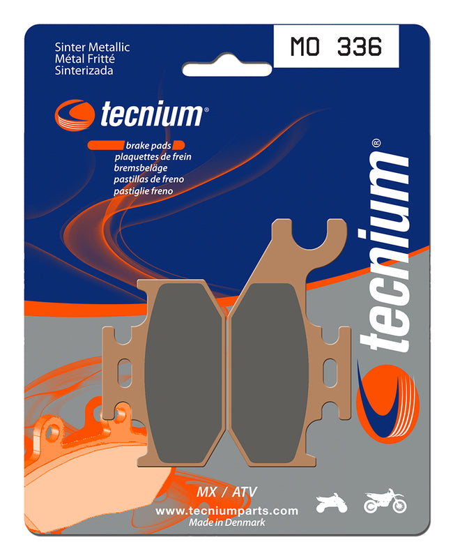 Tecnium MX/ATV spiekane metalowe podkładki hamulcowe - MO336 1022887