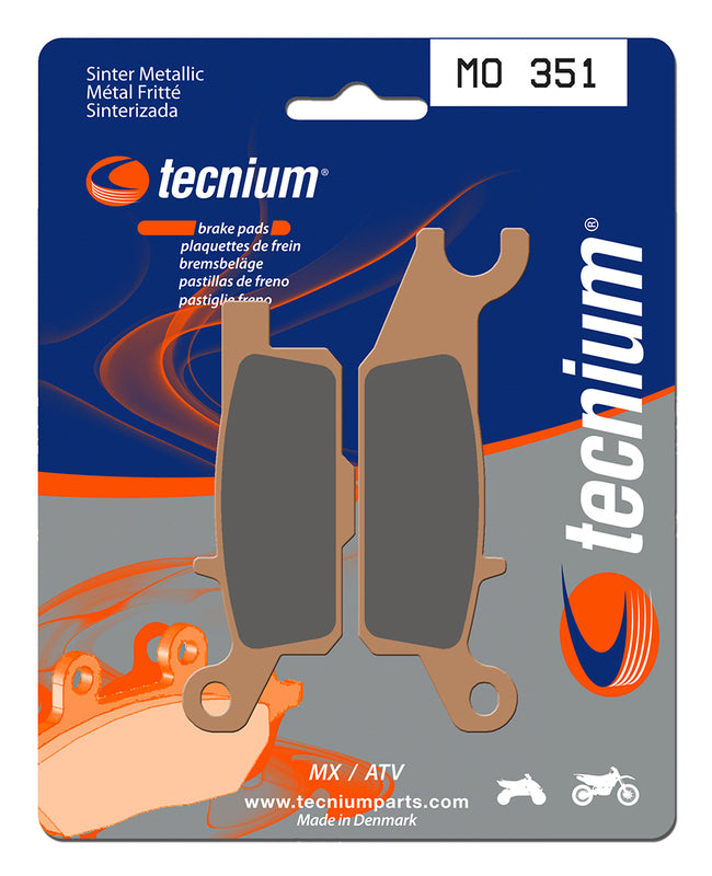 Tecnium MX/ATV Sintered Metal Brake Pads - MO351 1022892