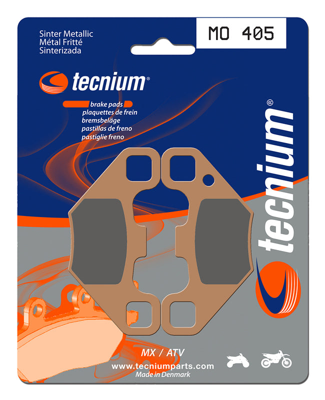 Tecnium MX/ATV spiekane metalowe podkładki hamulcowe - MO405 1022904