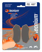 Tecnium MX/ATV Sintered Metal Brake Pads - MO407 1022906