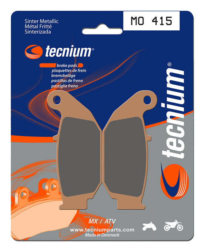 Tecnium MX/ATV spiekane metalowe podkładki hamulcowe - MO415 1022911