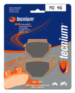 Tecnium MX/ATV spiekane metalowe podkładki hamulcowe - MO44 1022912