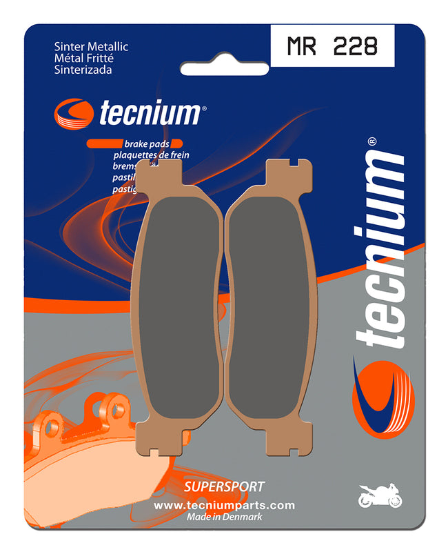 Tecnium Street Performance Sintered Metal Brake Pads - MR228 1023059