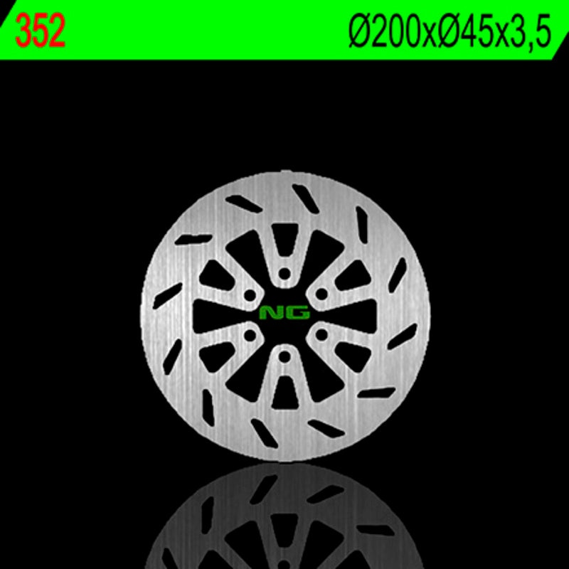 Ng brake disc round 352