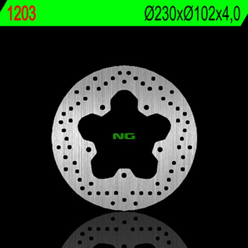 Ng brake disc round 1203