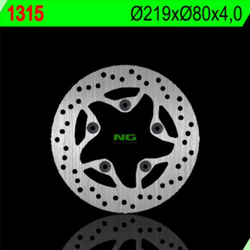 Ng brake disc round 1315