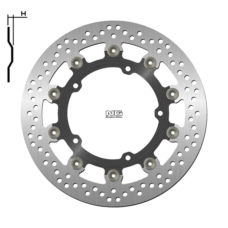 NG Dysk hamulca runda 1786G