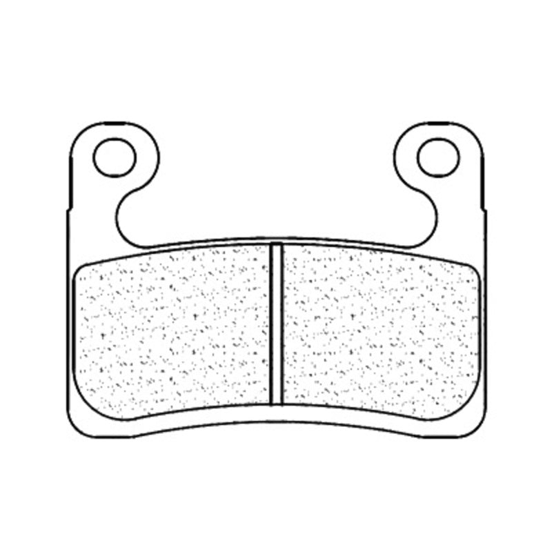 CL BRAKES Uliczne klocki hamulcowe z metalem spieczonym - 1257A3+ 1257A3+ 