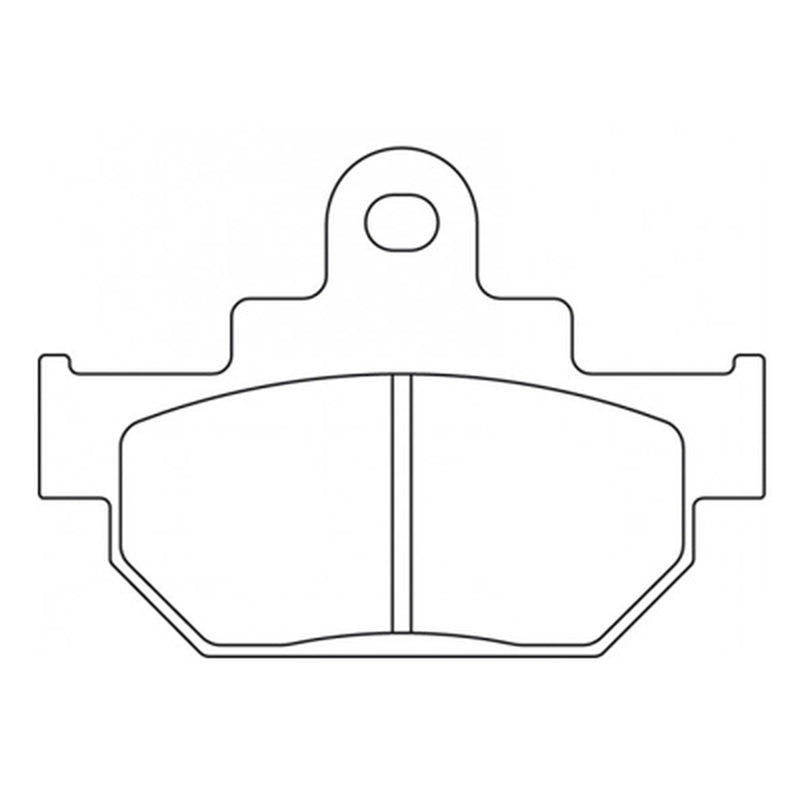 CL BRAKES Uliczne klocki hamulcowe ze spiekanego metalu - 2387A3+ 2387A3+ 