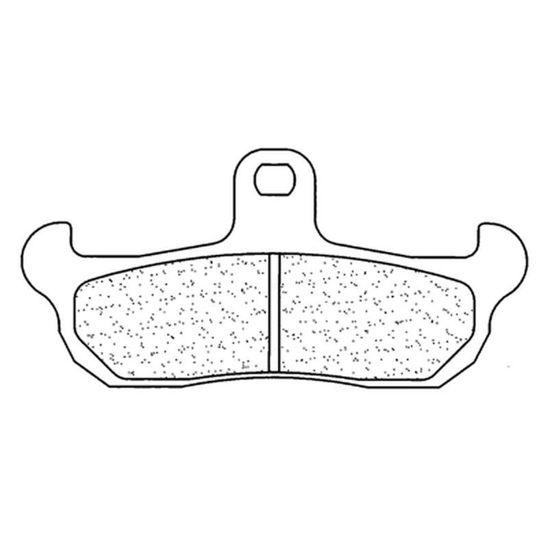 CL BRAKES Klocki hamulcowe Off-Road, Metaliczne Sinterowane - 2400EN10 2400EN10 