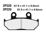 NISSIN Off-Road półmetaliczne klocki hamulcowe - 2P-220GS 2P-220GS 