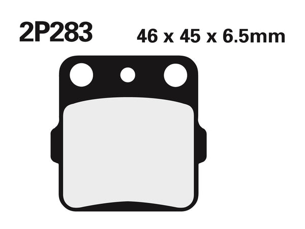 Nissin Street /Off-Road Metal Metal Hamue Pads-2p-283st 2p-283st