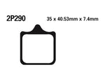 NISSIN Street /Off-Road Sintered Metal Brake pads - 2P-290ST 2P-290ST