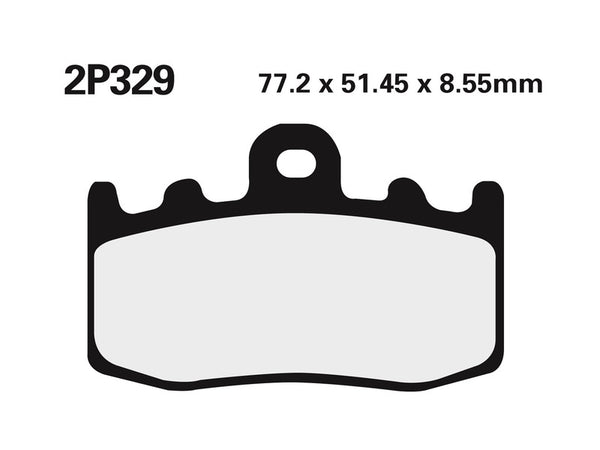 NISSIN Street / Off-Road Sintered Metal Brake pads - 2P-329ST 2P-329ST 