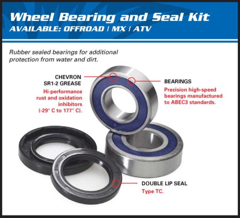 ALL BALLS Rear Wheel Bearing Kit Gas Gas 25-1458