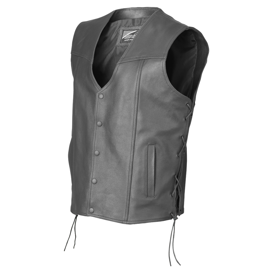 Ozone Mc-Leather Vest Rino Black (kopia)