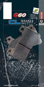 CL BRAKES Wyścigowe klocki hamulcowe z sinterowanej stali - 1083C60 1083C60 