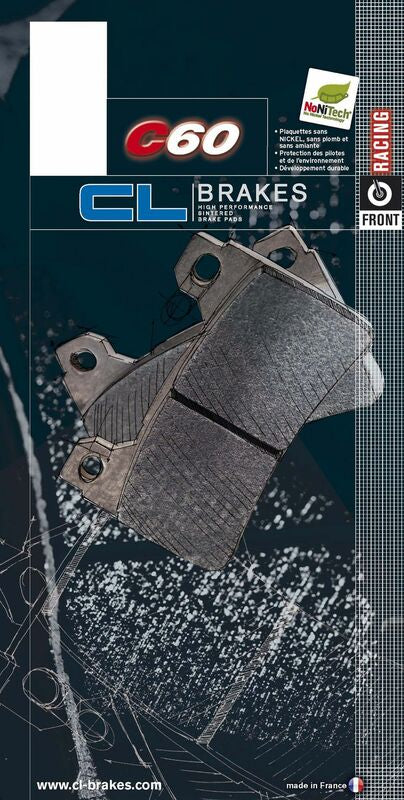 CL BRAKES Wyścigowe klocki hamulcowe z metalu sinterowanego - 1207C60 1207C60 