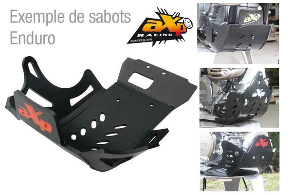 AXP Enduro Skid Plate - HDPE 6 mm Yamaha WR250R AX1037