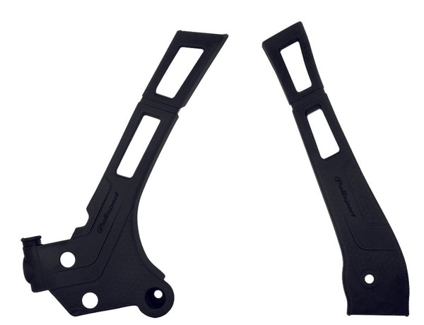 Policja Port Frame Cover Black Yamaha YZ125/250 8466700001
