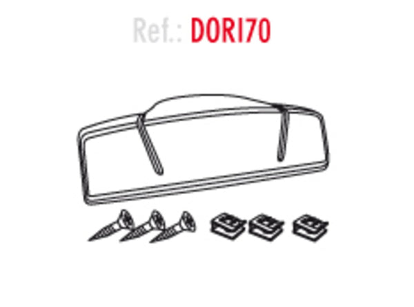 Shad SH50 Top Case oparta D0RI70