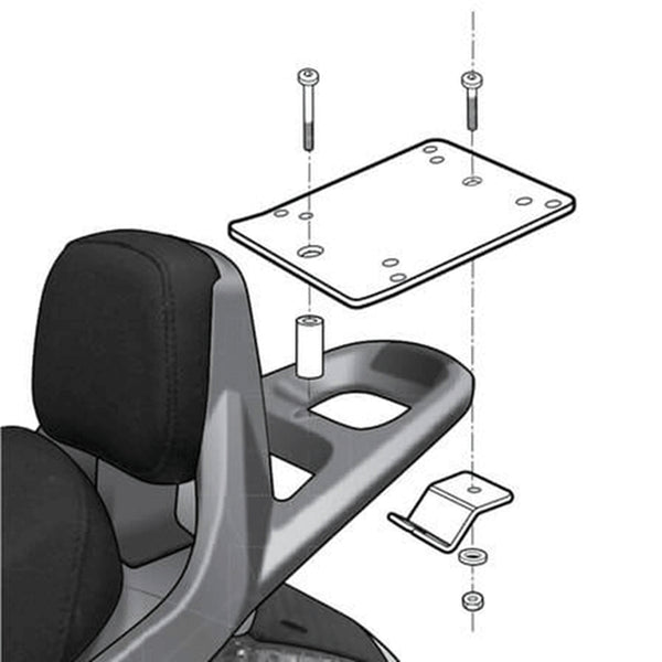 Shad Top Master Sett - Kymco Koporeg58st