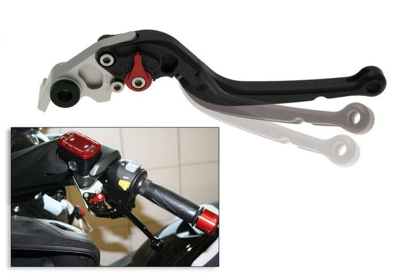 Bihr Left Foldable lives Anodized Aluminum Blacka31f-4005L