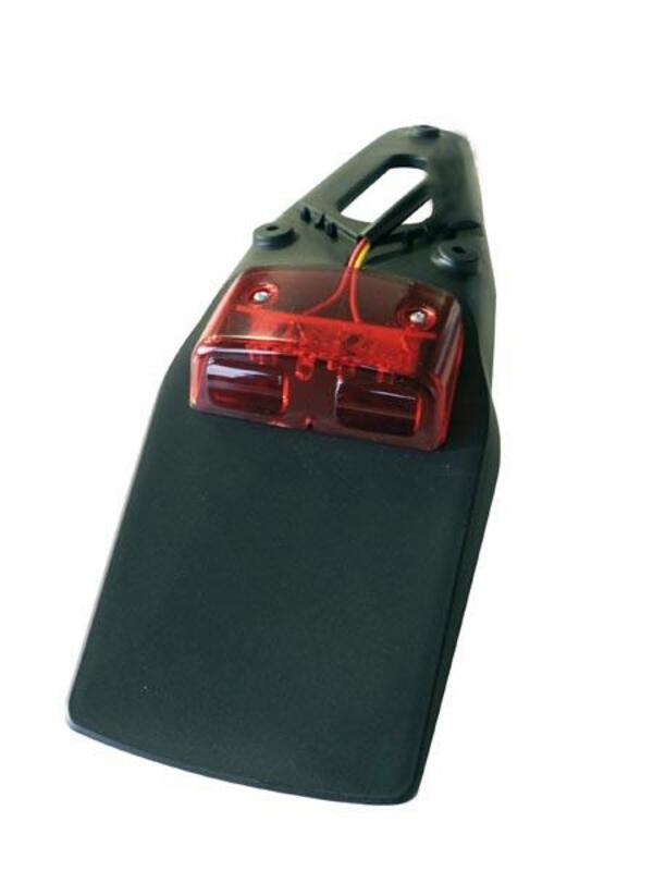 Bihr Reaar Fender Extension Black z LED Lightst-6199