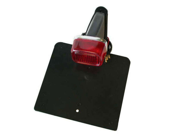 V Części tylne światło z uchwytem tablicy rejestracyjnej Czarny Yamaha Ty Typ Universal L15-109