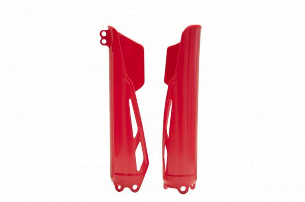 Racetech Fork Guards - Red R -PRSFRS0019
