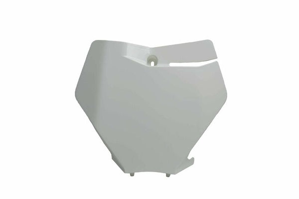 Racetech Front Number Plate White KTM SX/SX-F R-TBKTMBN0019