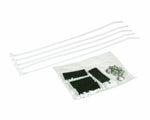 RACETECH Bi-material Frame Guard White/Black R-PRTKTMBNNR1