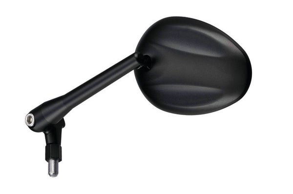 Bihr Pebble Mirror Universal M10/125 - Czarny (para) AL9990095B